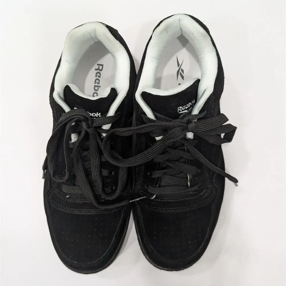 Reebok Soyay Mens 8.5 Wide Womens 10.5 Steel Toe Skate Work Shoes Black RB1910
